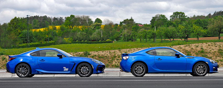 Subaru BRZ 2023 vs. Subaru BRZ 2013